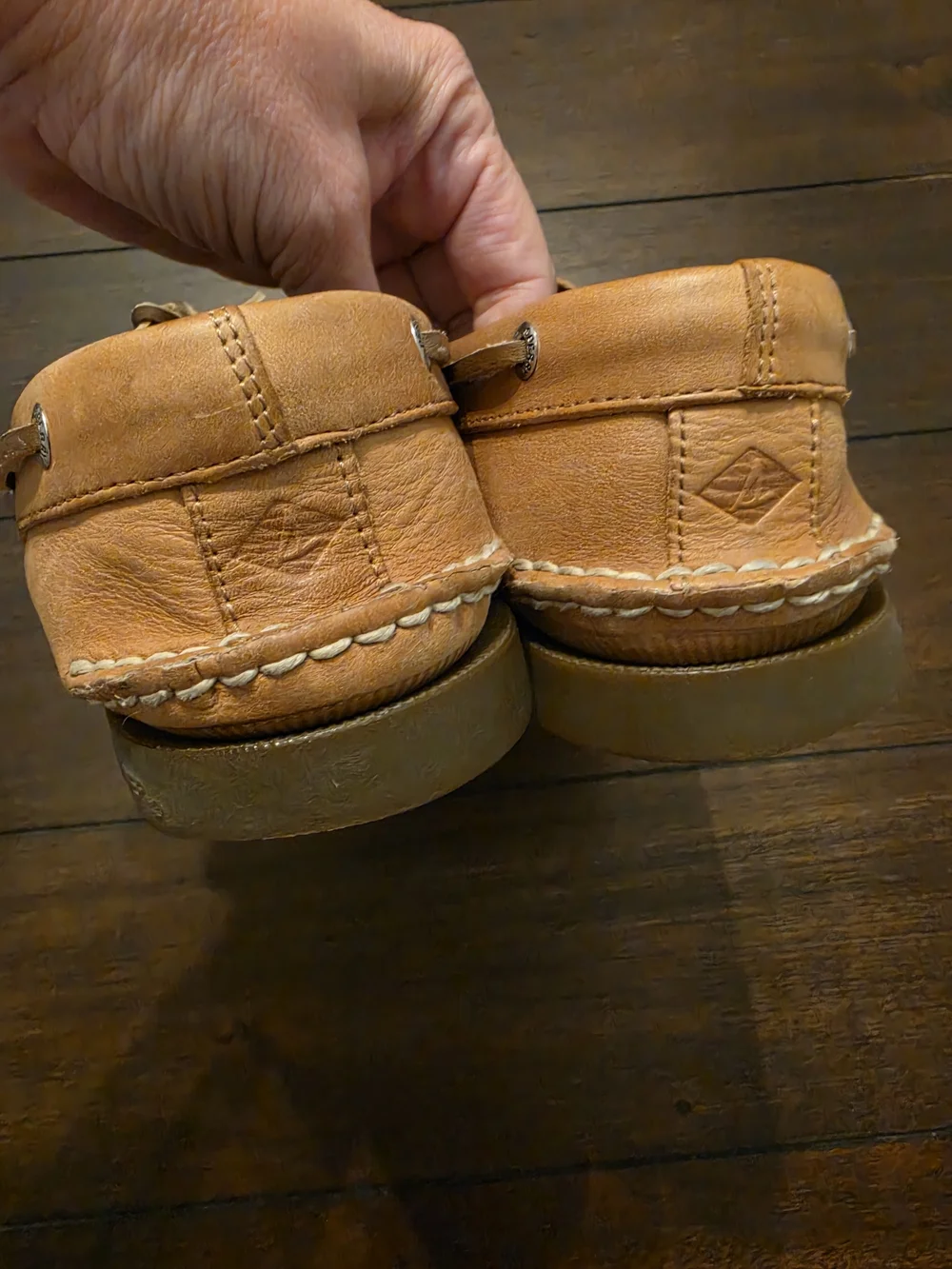 Sperry Men's Leather Boat Shoes - Tan